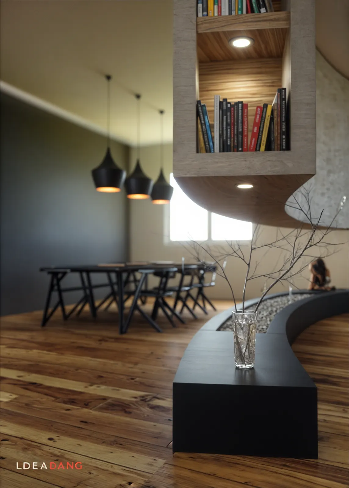 Serrano Fireplace